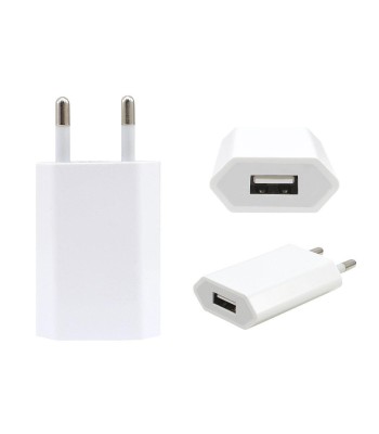 Non-original charger (copy A1400) in a compact design for travel. The charger is made with a power plug to the EU socket and is 