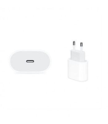 Adapter and cable included: Apple genuine 20W USB-C charging adapter for Apple devices. The adapter with intelligent control sy