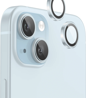 CAMERAGUARD ochranná skla zadních kamer s aplikátorem (iPhone 15 / 15 Plus)