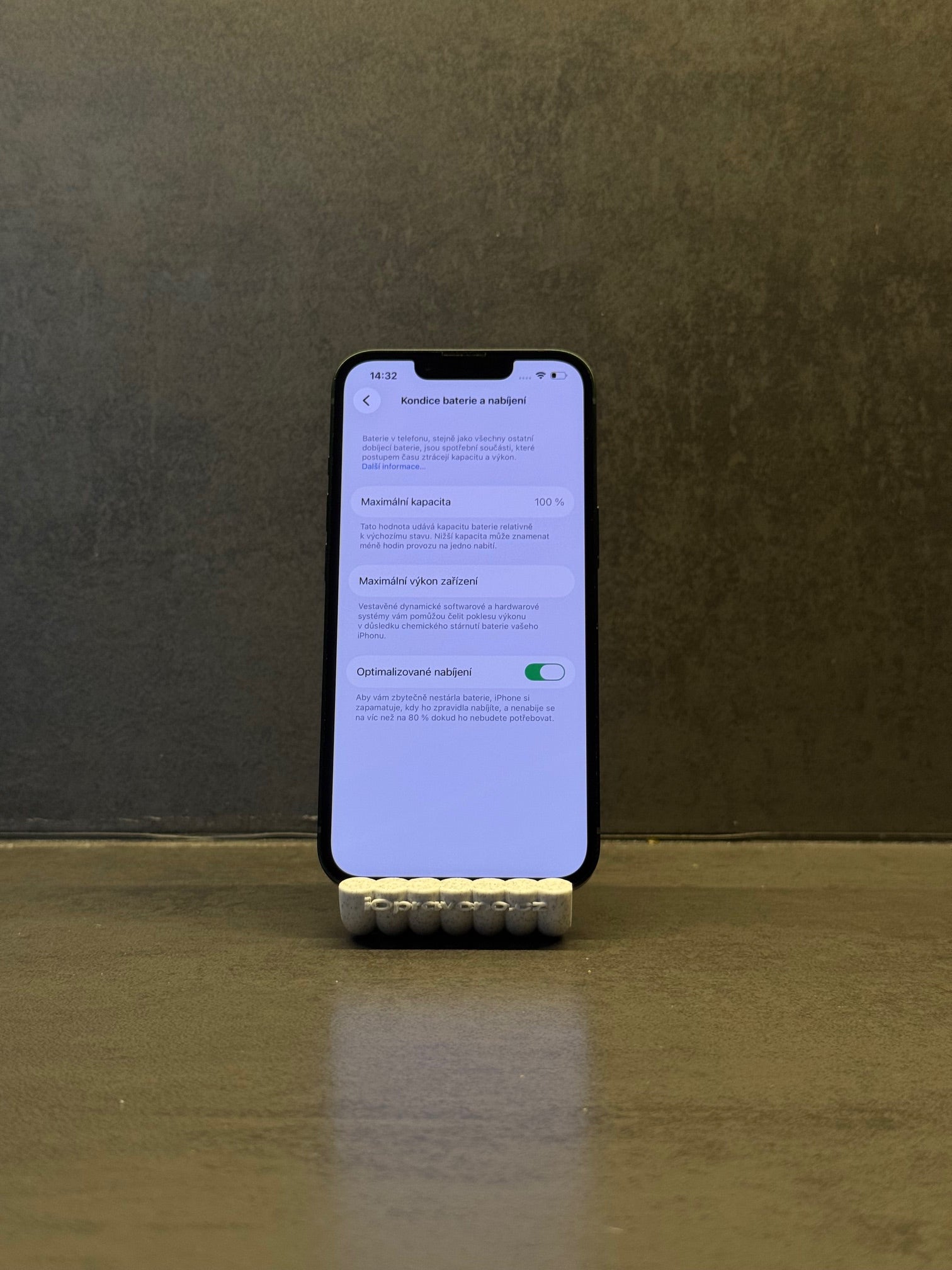 iPhone 13 128GB Zelená Výborný stav, konkrétní kus 8532, fotka 3 z 8