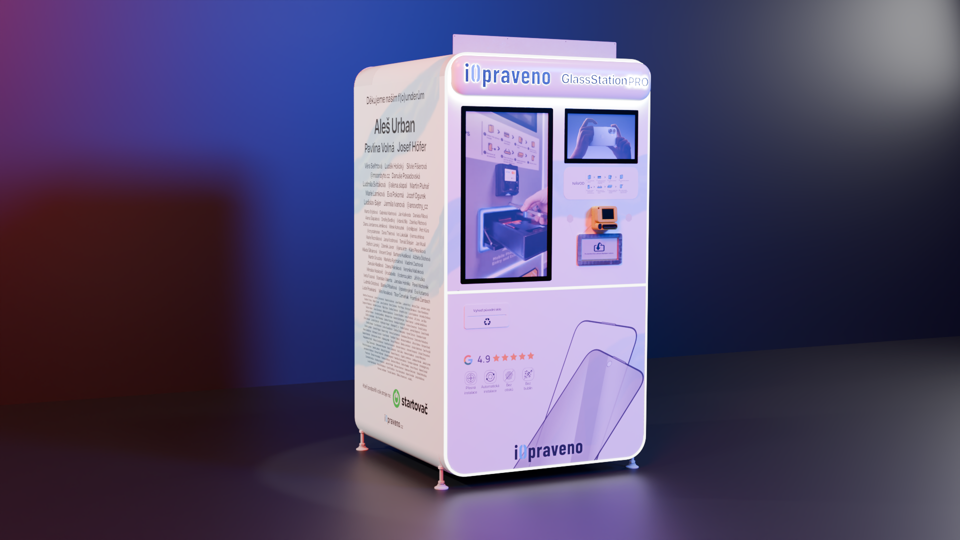 Teaser připravovaného startovače iOpraveno